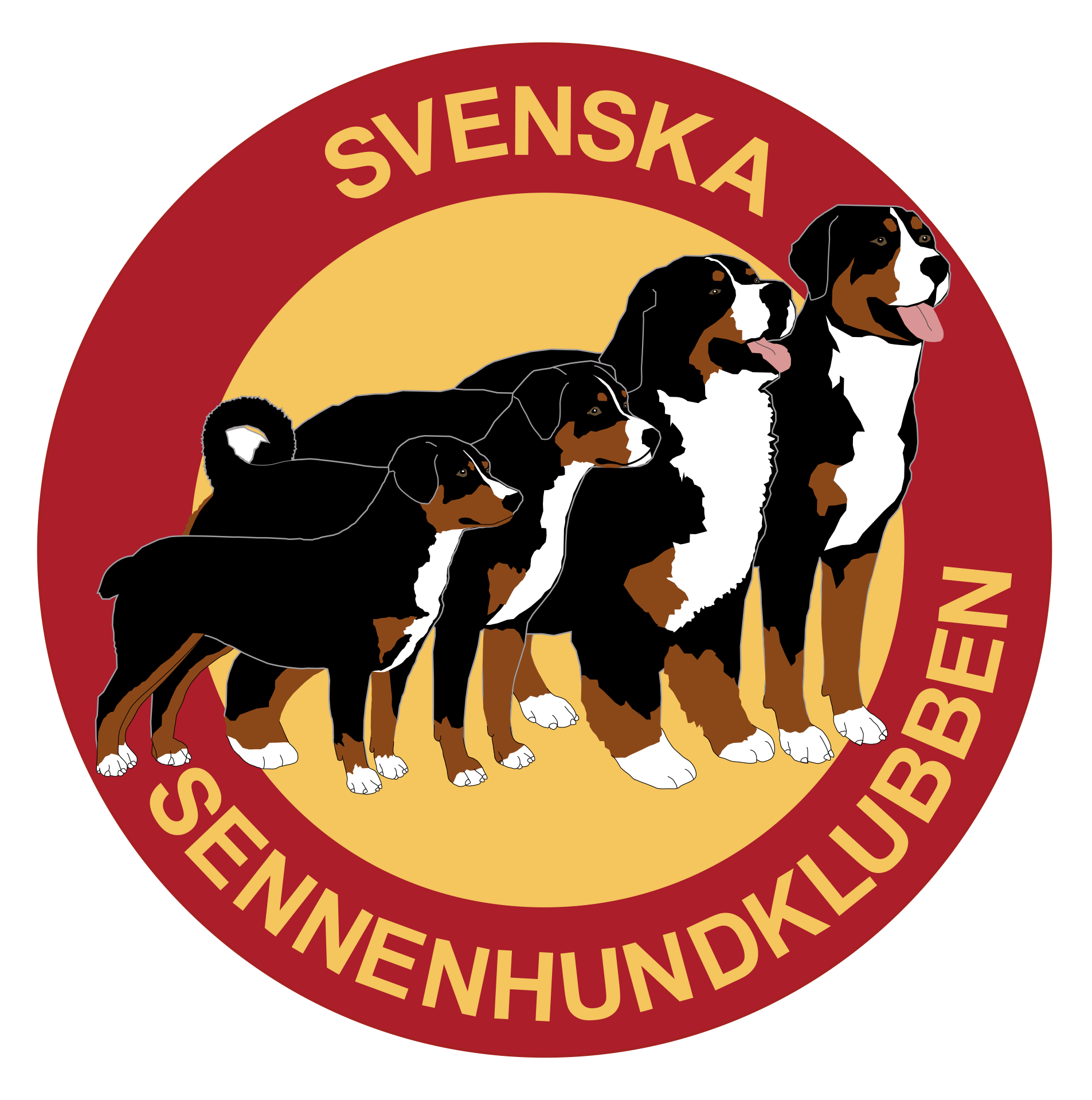 Svenska Sennenhundklubben logotyp